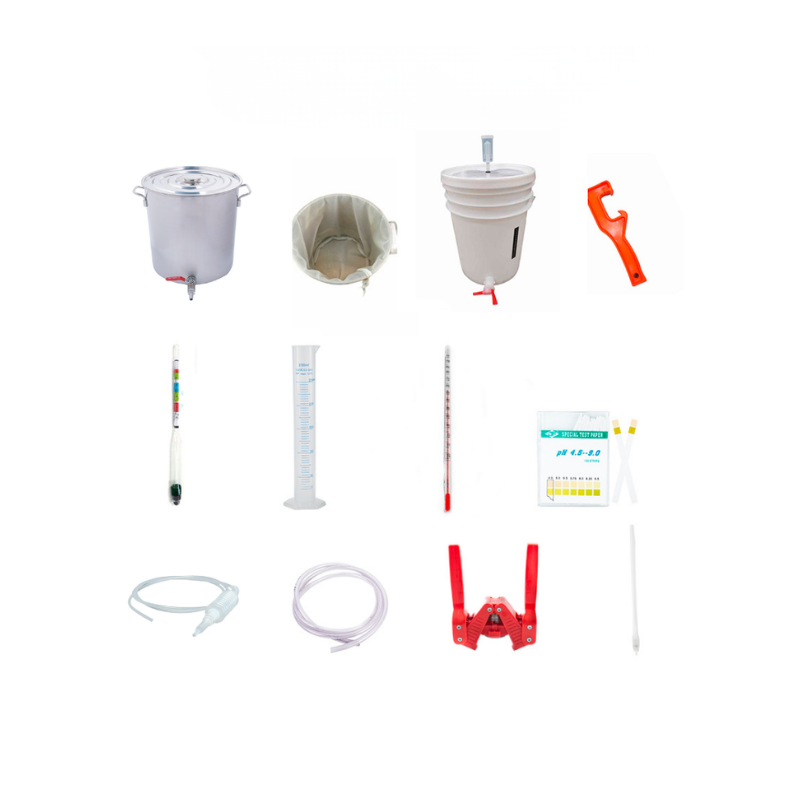 Kit equipo cervecero para elaborar 10 litros de cerveza artesanal - El Cervecero