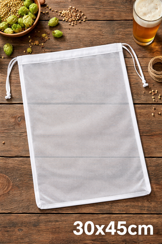 Bolsa filtrado para lupulos, formato 30x45cm - El Cervecero - Chile